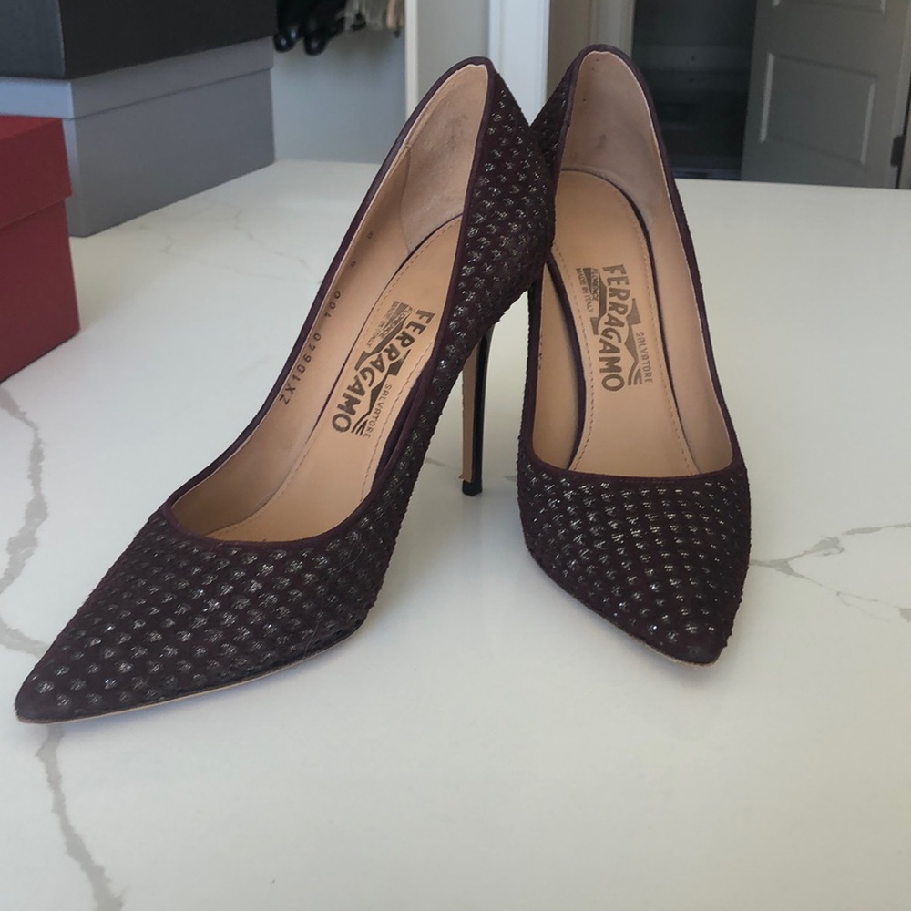 Ferraragamo 100 cm heels